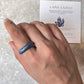 Lapis Lazuli Crystal Band Ring