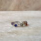 Seven Chakra Silver 925 Sterling Band Ring