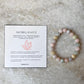Unisex Morganite Bracelet for Harmony and Inner Peace  