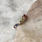 Seven Chakra Round Eternity Band 925 Sterling Silver Ring - Tarakaya Silver