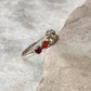 Seven Chakra Round Eternity Band 925 Sterling Silver Ring - Tarakaya Silver