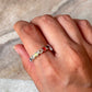 Seven Chakra Round Eternity Band 925 Sterling Silver Ring - Tarakaya Silver