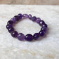 Amethyst Tumble 8MM Natural Crystal Bracelet