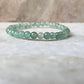 Green Aventurine Plain Round 4MM Crystal Bracelet