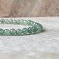 Green Aventurine Plain Round 4MM Crystal Bracelet