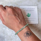 Green Aventurine Plain Round 4MM Crystal Bracelet