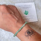 Green Aventurine Plain Round 4MM Crystal Bracelet
