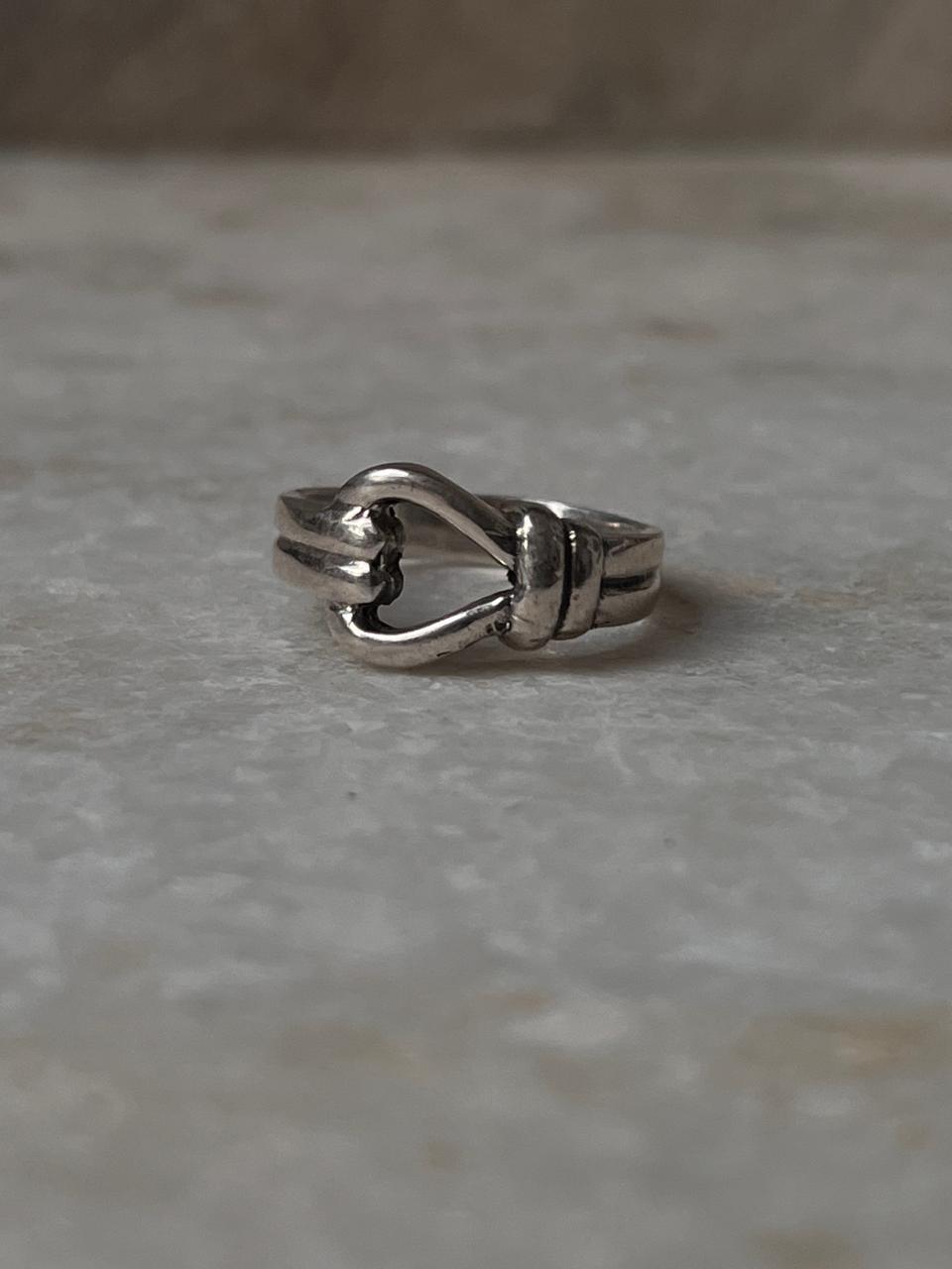 Knot Unisex Band 925 Sterling Silver Ring