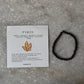 Pyrite Round Plain 4mm Natural Crystal Bracelet