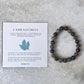 Labradorite Stretch Bracelet for Inner Strength and Insight  