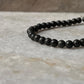 Pyrite Round Plain 4mm Natural Crystal Bracelet