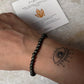 Pyrite Round Plain 4mm Natural Crystal Bracelet