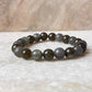Labradorite Bracelet 8MM Beads for Mystical Energy and Balance