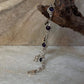 Amethyst Round Flower Boho 925 Sterling Silver Bracelet