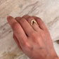 Gold Vermeil Garnet Vanki 925 Sterling Silver Ring
