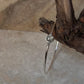 Aquamarine Boho Rawa 925 Sterling Silver Bangle