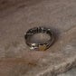 Wire Wrap Heart Handcrafted Band 925 Sterling Silver Ring