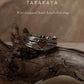 Wire Wrap Heart Handcrafted Band 925 Sterling Silver Ring