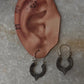 Gulari Banjara 925 Sterling Silver Hoops - Design 2