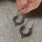 Gulari Banjara 925 Sterling Silver Hoops - Design 2
