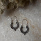 Gulari Banjara 925 Sterling Silver Hoops - Design 2