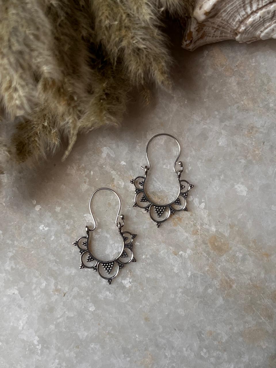 Rewa Banjara Hoops 925 Sterling Silver - Design 1