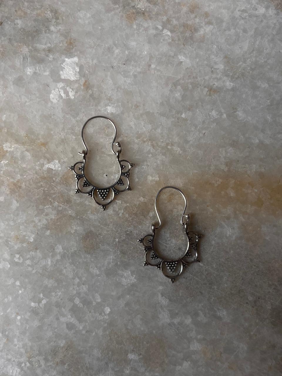 Rewa Banjara Hoops 925 Sterling Silver - Design 1