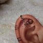 Cz Tiny Huggies 925 Sterling Silver Earrings