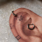 Cz Tiny Huggies 925 Sterling Silver Earrings