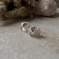 Chunky Italian Knot Statement 925 Sterling Silver Hoops