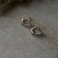 Chunky Italian Knot Statement 925 Sterling Silver Hoops