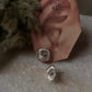 Chunky Italian Knot Statement 925 Sterling Silver Hoops