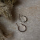 Chunky Italian Laser Design Engraved 925 Sterling Silver Hoops