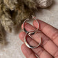 Chunky Italian Twist Statement Half 925 Sterling Silver Hoops