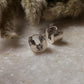 Chunky Italian C 925 Sterling Silver Hoops