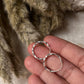 Italian Twist 925 Sterling Silver Hoops