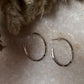 Chunky Italian U Statement Half 925 Sterling Silver Hoops