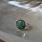 Big Tibet Turquoise 925 Sterling Silver Ring