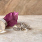 Flower band toe ring in pure 925 sterling silver  