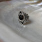 Black Onyx Victorian Statement 925 Sterling Silver Ring
