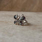 Mystic Topaz Butterfly 925 Sterling Silver Ring
