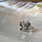 Mystic Topaz Butterfly 925 Sterling Silver Ring