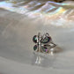 Mystic Topaz Butterfly 925 Sterling Silver Ring