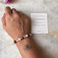 Intention- Improve Fertility 8MM Natural Crystal Bracelet
