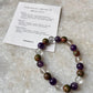 Intention- Personal Growth 8MM Natural Crystal Bracelet