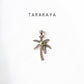 Peridot Palm Tree 925 Sterling Silver Pendant