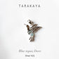 Blue Topaz Dove 925 Sterling Silver Pendant