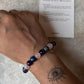Intention- I Want Inner Peace 8MM Natural Crystal Bracelet