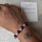 Intention- But First Love Yourself 8MM Natural Crystal Bracelet