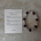 Intention- Improve My Sleep / Insomnia 8MM Natural Crystal Bracelet
